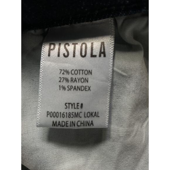 Pistola 'Colleen' Blue Super High Rise Slim Boot Cut Denim Jean Size 26 - Picture 5 of 5